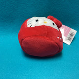 Hello Kitty Red Cup 5" Keychain