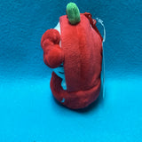 Hello Kitty Red Cup 5" Keychain