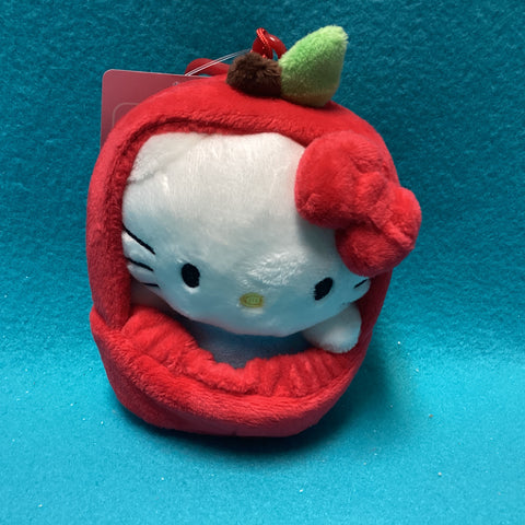 Hello Kitty Red Cup 5" Keychain