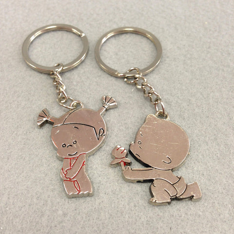 Adorable Couple Couples Keychain