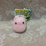 Mini Hippo Plush Keychain 2"
