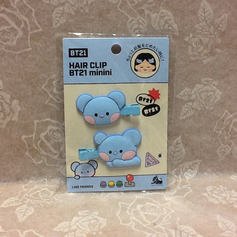 Kpop - BTS BT21 Hairclips - Koya