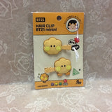 Kpop - BTS BT21 Hairclips - Shooky