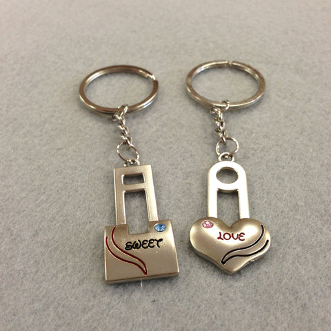 Sweet Love Couples Keychain